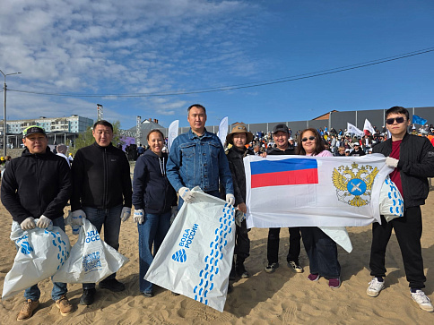 Сотрудники Восточно-Сибирского территориального управления Федерального агентства по рыболовству приняли участие во Всероссийской акции «Вода России»