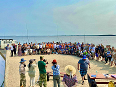 13 июля 2024 года в п. Табага, в местности «Табагинский мыс» состоялось соревнование по любительской рыбалке 